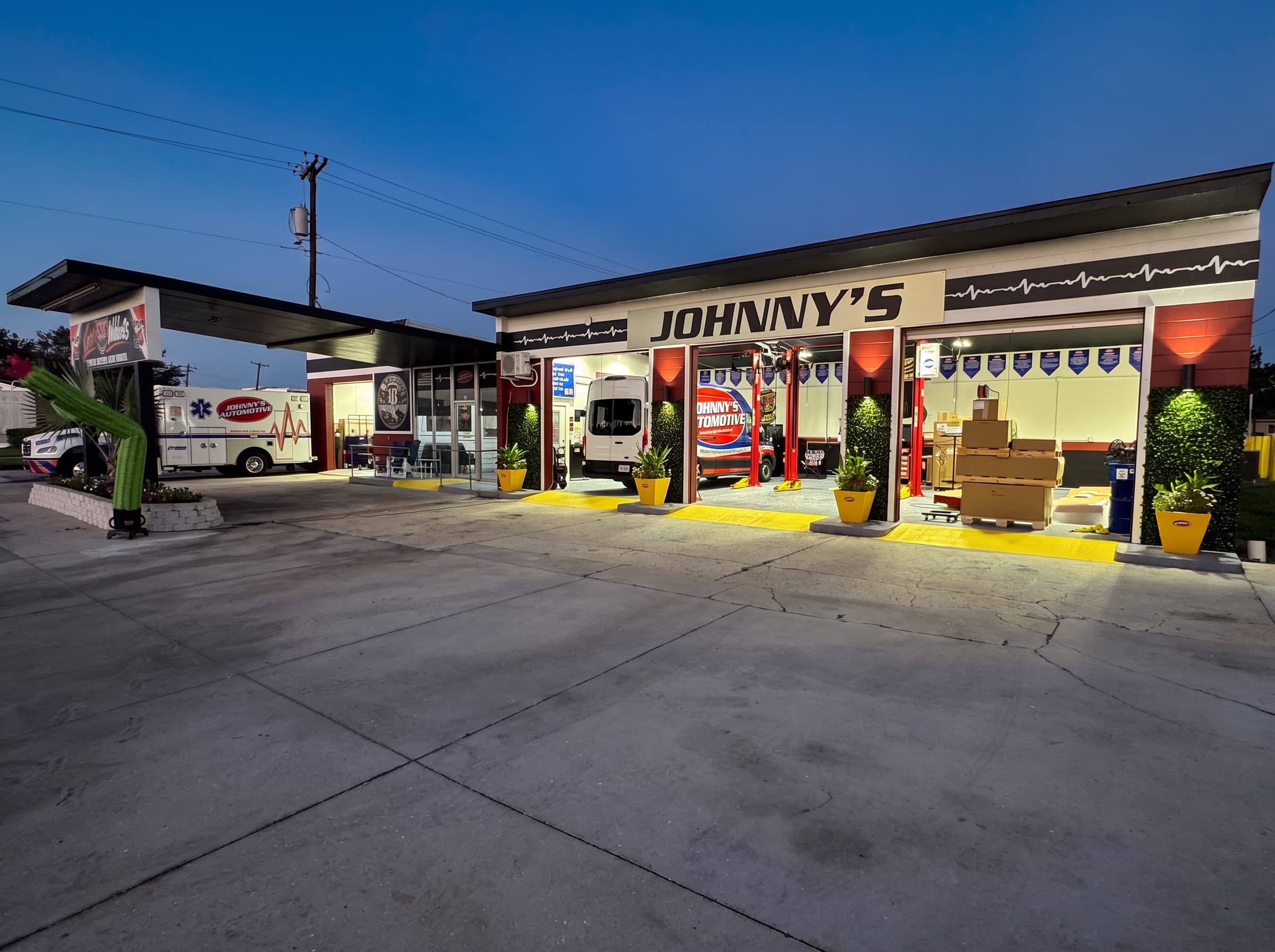 Johnny's Automotive team